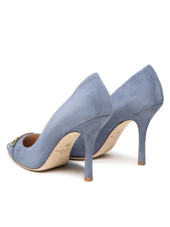 Elisabetta franchi scarpe blu 2025