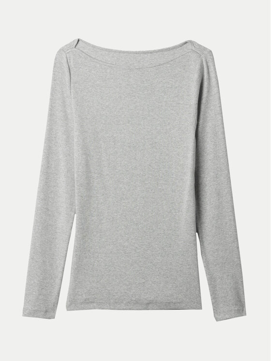 Gap Gap Bluzka 540606-01 Szary Regular Fit