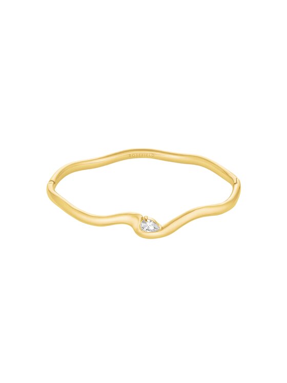 Rosefield Rosefield Bransoletka BOLD WAVE Złoty