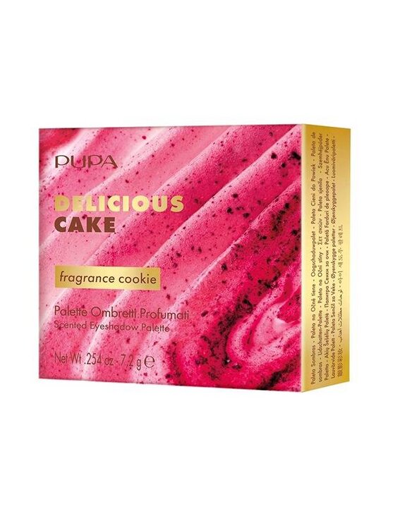 PUPA Milano PUPA Milano Delicious Cake Paleta cieni do powiek 002 Cherry Chocolate Cake