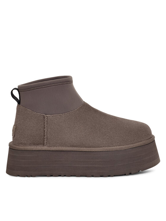 Ugg Ugg Škornji za sneg W Classic Mini Dipper 1168170 Siva