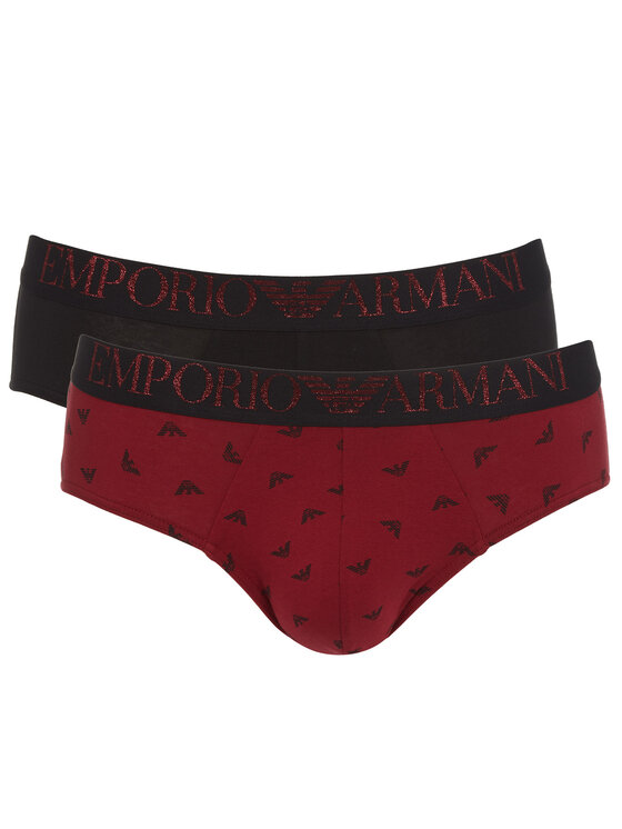 Emporio Armani Underwear Emporio Armani Underwear Súprava 2 kusov slipov 1117332F594 Čierna