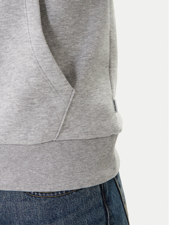 Jack & Jones Jack & Jones Mikina Corp Logo 12152840 Sivá Regular Fit
