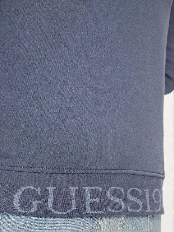 Guess Guess Bluza M4RQ48 KBK32 Niebieski Regular Fit