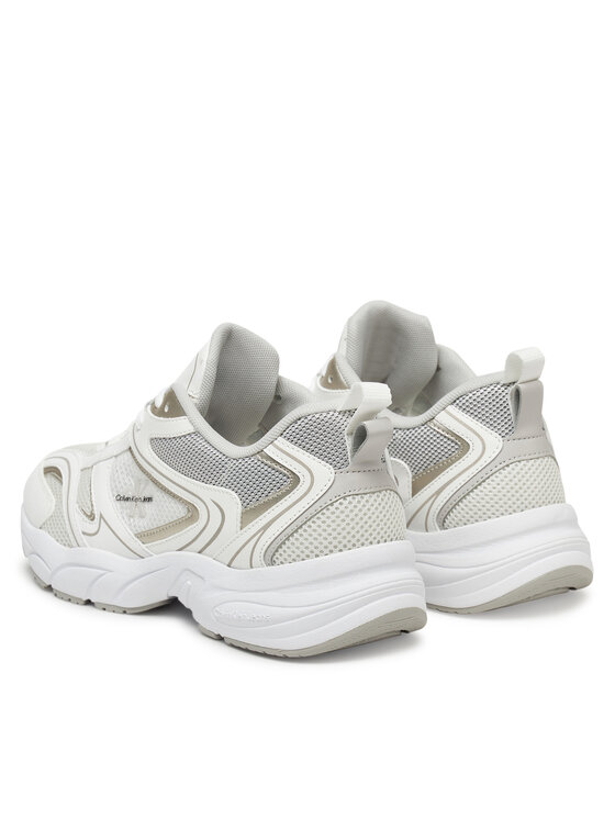 Calvin Klein Jeans Calvin Klein Jeans Sneakersy Retro Tennis Mesh Ml YW0YW01807 Biały