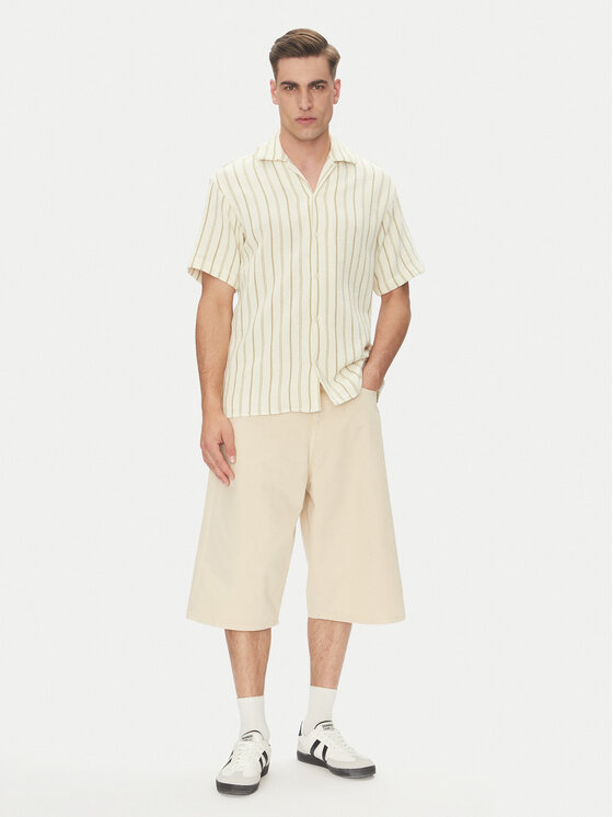 Jack & Jones Jack & Jones Koszula Coba 12271060 Beżowy Relaxed Fit