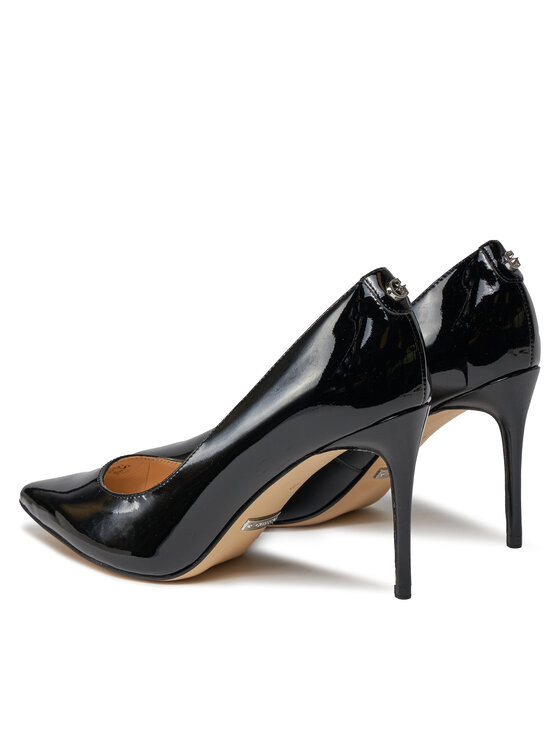 Guess Guess Обувки на ток Rica7 FLPRC7 PAT03 Черен