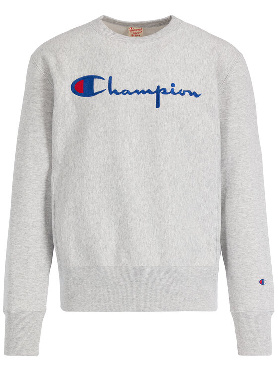 champion sweater grau