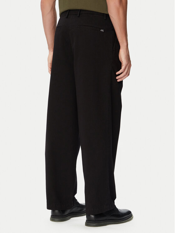 C.P. Company C.P. Company Παντελόνι υφασμάτινο 21CMPA252A110458G Μαύρο Loose Fit