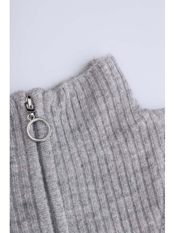 Coccodrillo Coccodrillo Sweter ZC4172202ABJ-019 Szary Regular Fit