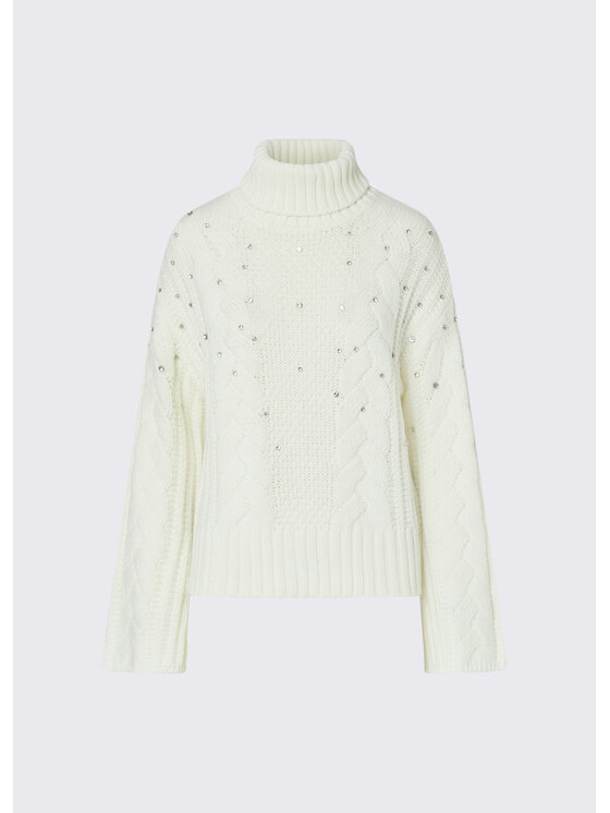 Liu Jo Liu Jo Maglione CF6116MA37R10701 Bianco Regular Fit