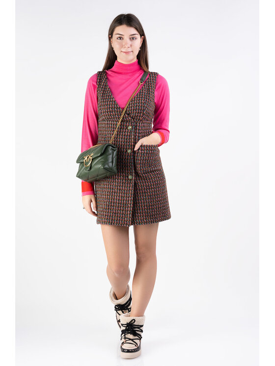 PINKO Pinko Sukienka codzienna AZALEIA Kolorowy Slim Fit