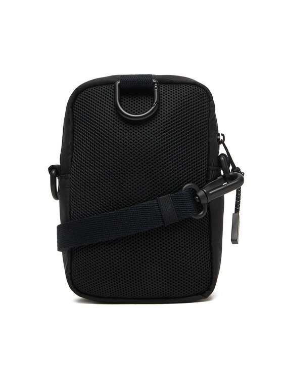 Calvin Klein Calvin Klein Saszetka Bold Logo Nylon Slim Reporter LV04D3231G Czarny