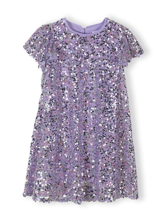 minoti minoti Sukienka elegancka 30DRESS170 Kolorowy Regular Fit
