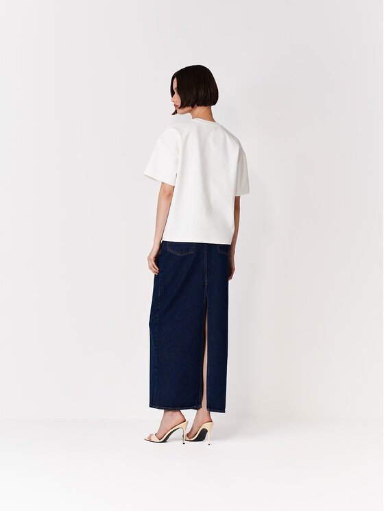 La Mania La Mania T-Shirt LOTTIE Bílá Basic Fit
