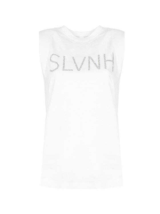 Silvian Heach Silvian Heach T-Shirt PGP22127TS Bílá Oversize
