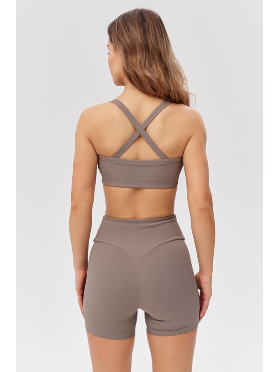 ROUGH RADICAL ROUGH RADICAL Biustonosz sportowy SPORTS BRA WELLNESS Szary