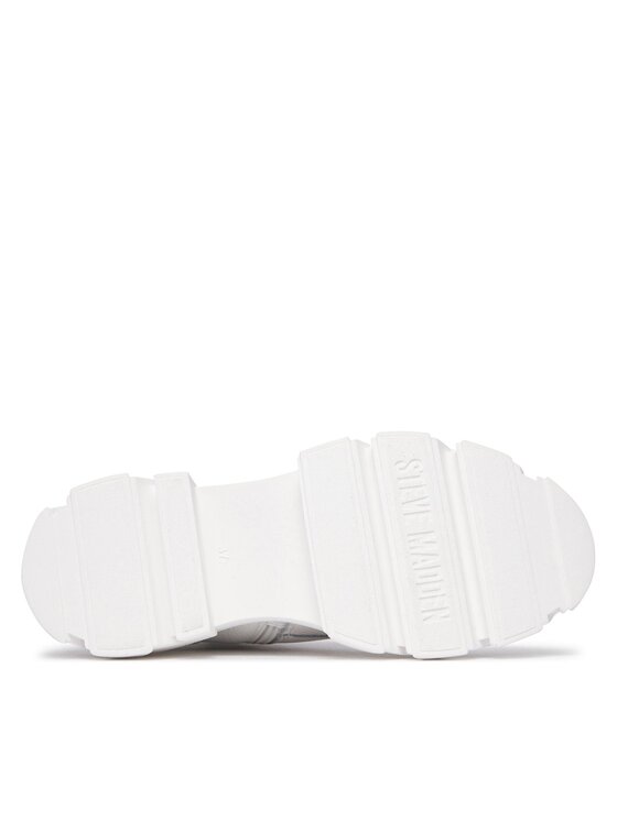 Steve Madden Steve Madden Trapper stila apavi Mae Bootie SM19000034 SM19000034-107 Balts