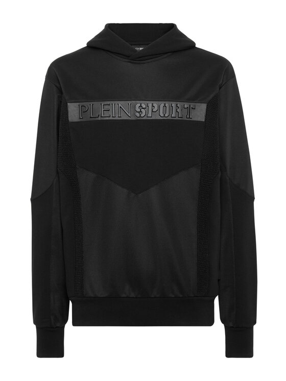 Plein Sport Plein Sport Bluza 1009 Czarny Regular Fit