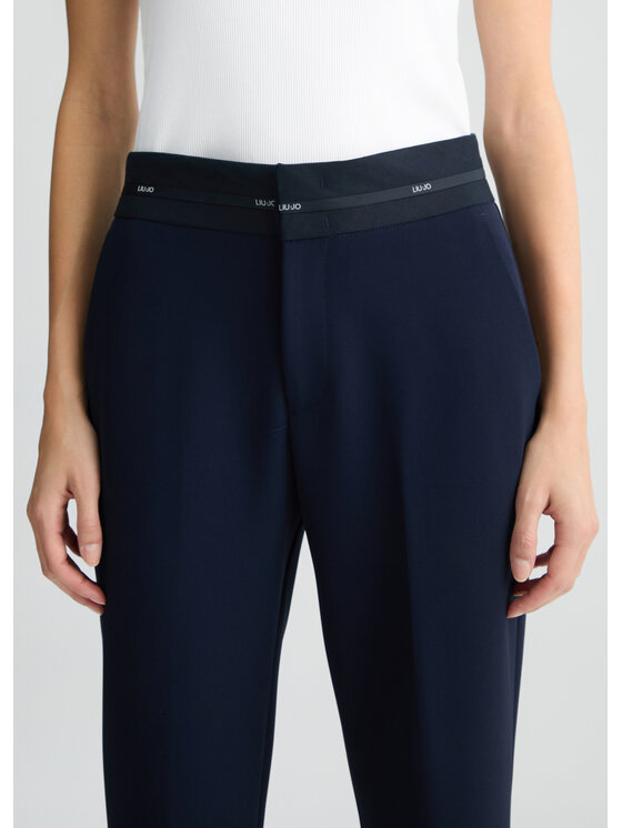 Liu Jo Liu Jo Pantaloni di tessuto WA5378T048693921 Celeste Regular Fit