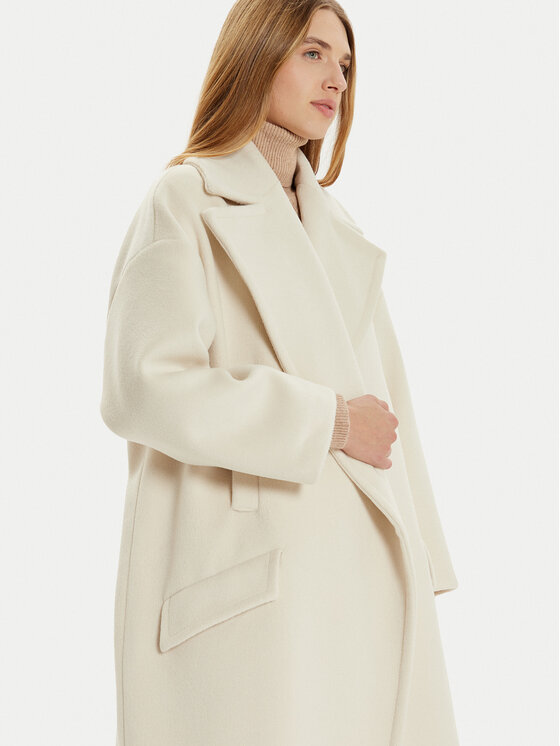 Imperial Imperial Зимове пальто KG26IIK Бежевий Oversize
