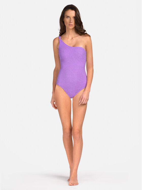Miss Lou Miss Lou Costume da bagno J-SP2-FL Viola