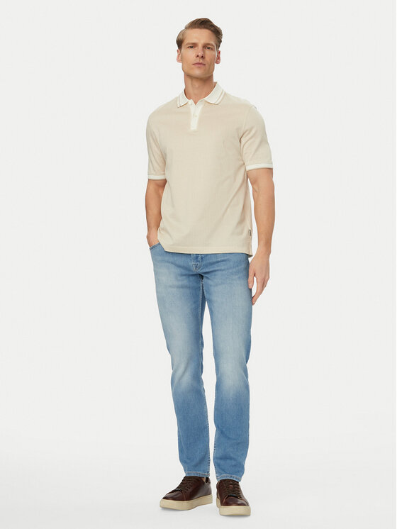 Bugatti Bugatti Traperice 3108D-16671E Plava Slim Fit