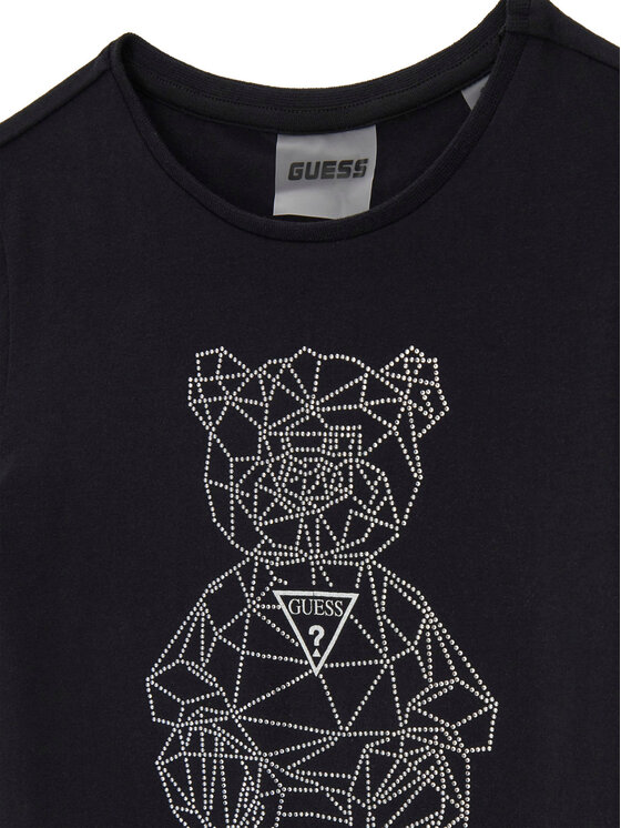 Guess Guess T-Shirt J6GI41 J1314 Černá Relaxed Fit