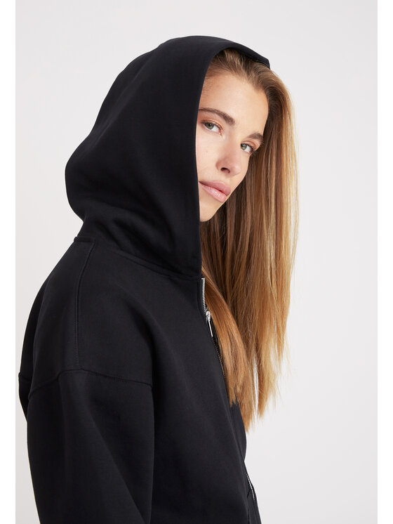 Style Republic Style Republic Bluza Zip Hoodie Czarny Comfortable Fit