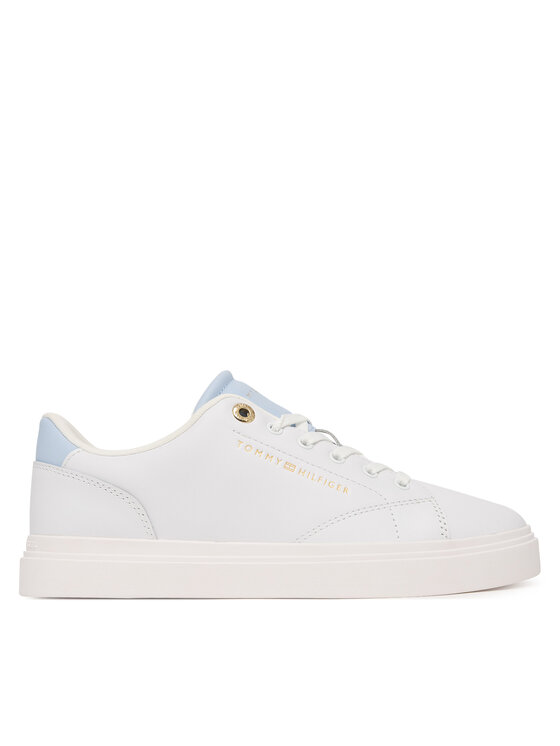 Tommy Hilfiger Tommy Hilfiger Sportcipők Th Feminine Cupsole Leather FW0FW09105 Fehér