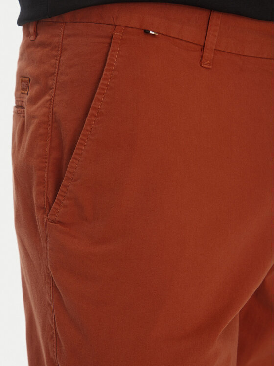 BOSS BOSS Bavlnené šortky H-Slice 50540743 Oranžová Regular Fit