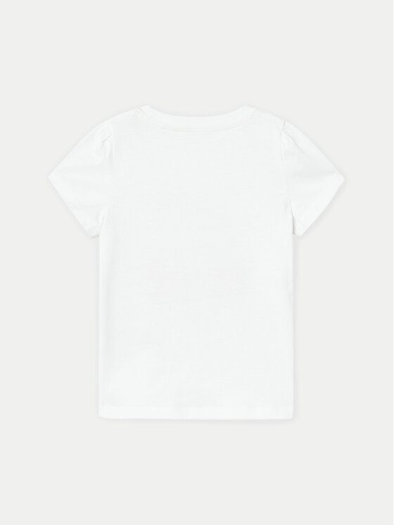 NAME IT NAME IT T-shirt Vibeke 13228146 Bijela Regular Fit