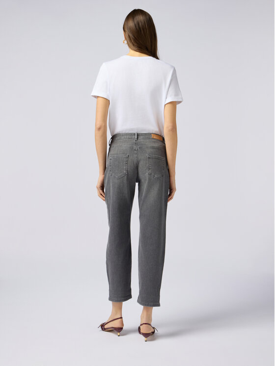 Oltre Oltre Jeansy P549R008403N003 Szary Regular Fit