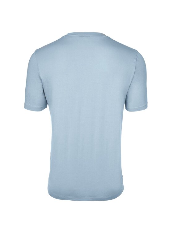 HUGO HUGO T-Shirt 14923 Niebieski Comfort Fit