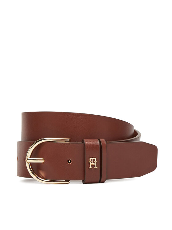 Tommy Hilfiger Tommy Hilfiger Ženski remen Essential Effortless 3.5 AW0AW17757 Smeđa