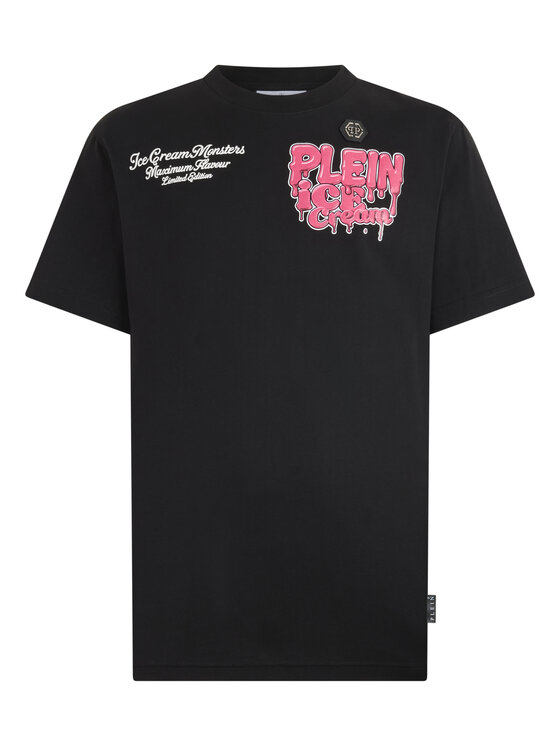 PHILIPP PLEIN PHILIPP PLEIN T-Shirt 30550 Czarny Regular Fit