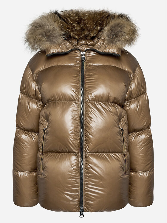 Hetregó Hetregó Μπουφάν πουπουλένιο Shea 8K722M Καφέ Regular Fit