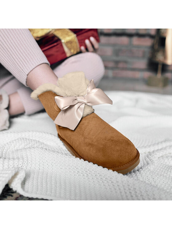 Ugg Ugg Lumesaapad W Gita Bow Mini 1098360 Pruun