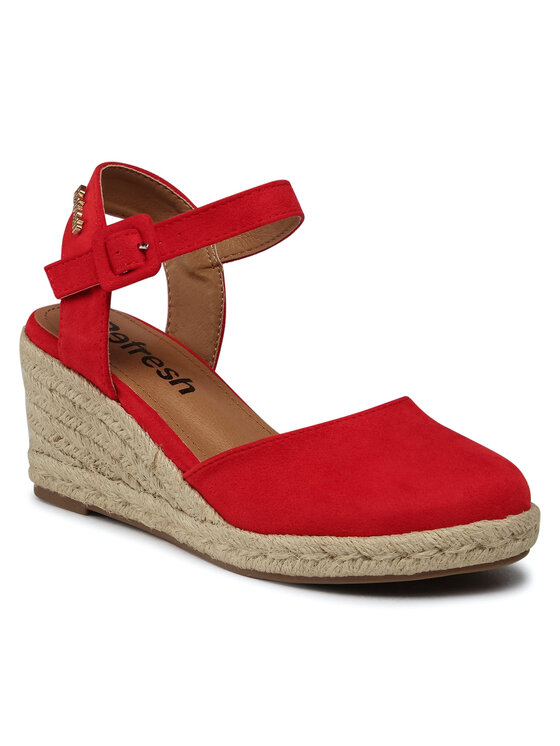 Espadrillas 72858 Rosso