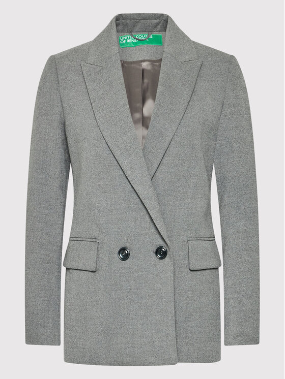 United Colors Of Benetton United Colors Of Benetton Giacca da abito 2S8L52483 Grigio Relaxed Fit