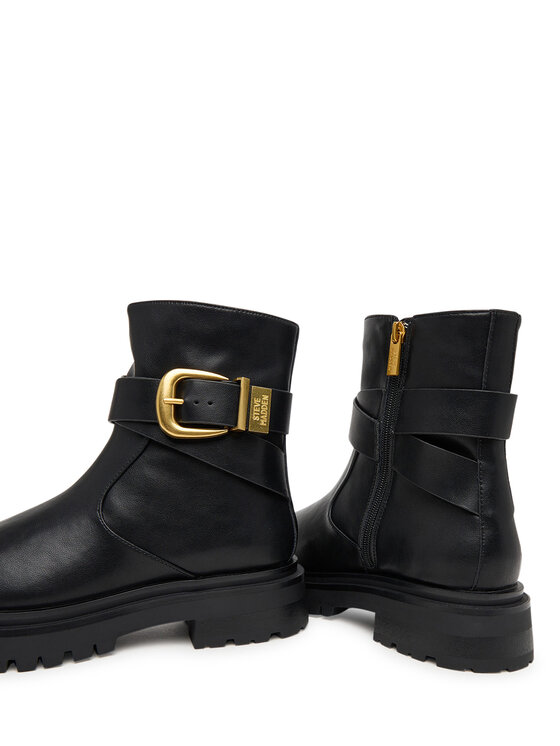 Steve Madden Steve Madden Škornji Lexs SM11003593 Črna