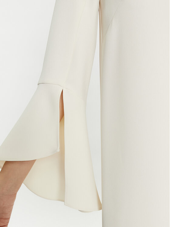 TWINSET TWINSET Rochie cocktail 241TP2292 Écru Straight Fit