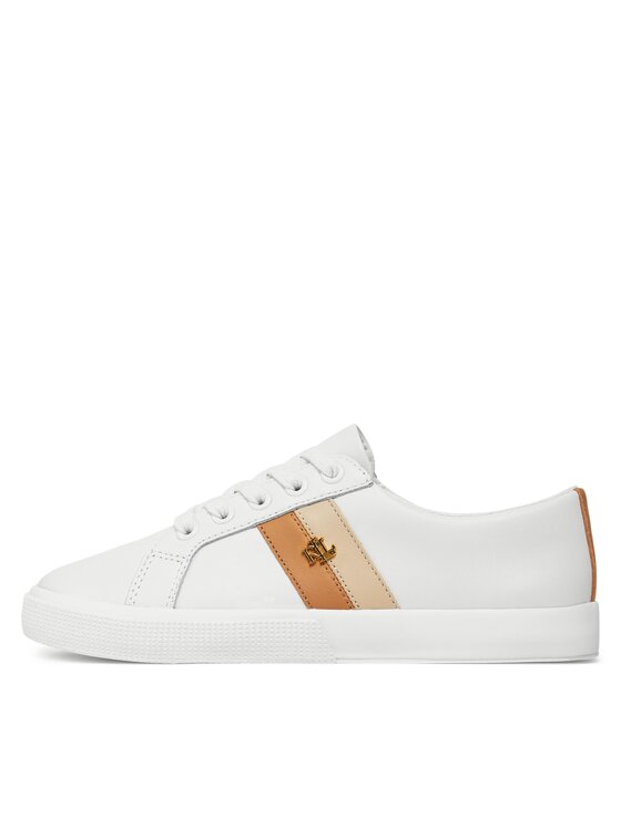 LAUREN RALPH LAUREN Lauren Ralph Lauren Снікерcи Janson II 802925365001 Білий