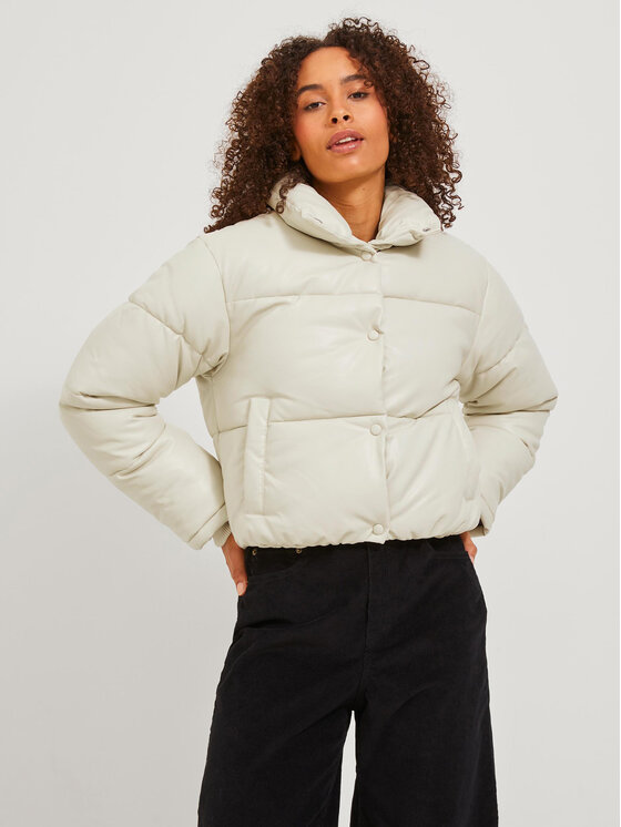 JJXX Giubbotto invernale 12236383 Écru Regular Fit, taglia : XL