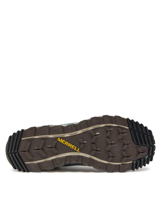 Merrell Merrell Pohodni čevlji Wildwood Mid Ltr Wp J068031 Zelena
