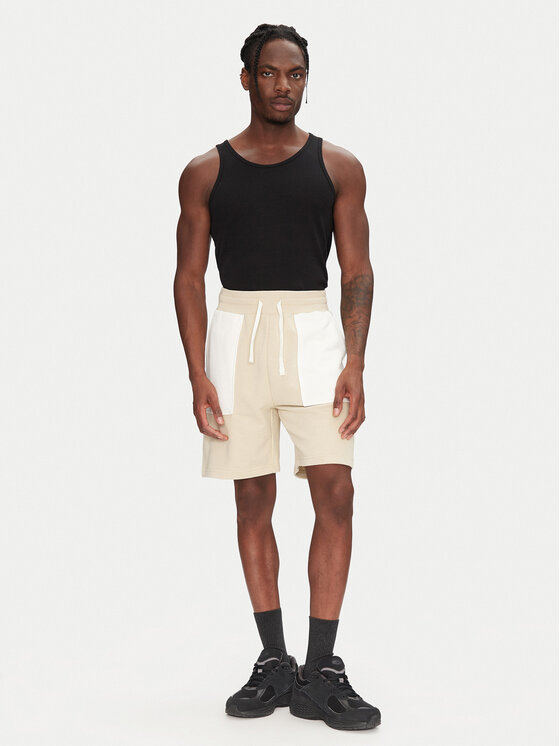 The North Face The North Face Αθλητικό σορτς Terry NF0A8C29 Μπεζ Regular Fit