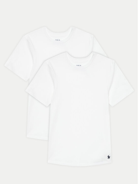 Polo Ralph Lauren Komplet t-shirtów 9P5006 Biały Regular Fit