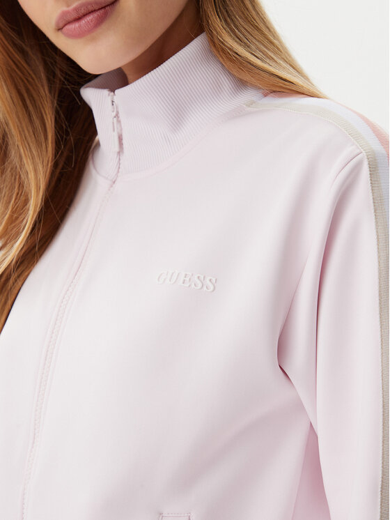 Guess Guess Majica dugih rukava V5GQ18 KCRU2 Ružičasta Regular Fit