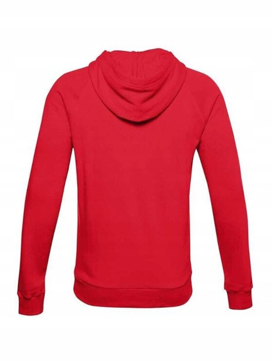 Under Armour Under Armour Bluza Under Armour Rival Fleece Hoodie Czerwony Regular Fit