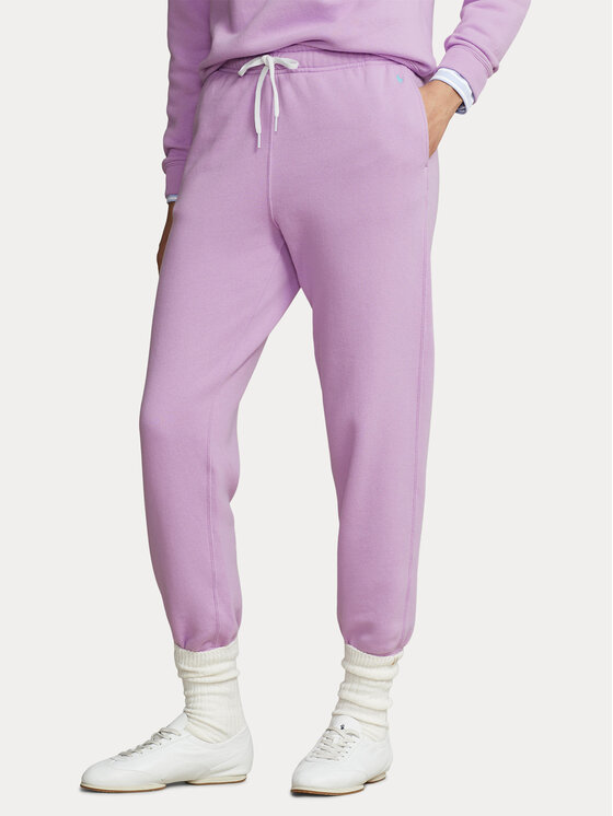 Polo Ralph Lauren Pantaloni trening 211891560010 Violet Regular Fit 211891560010 imagine noua
